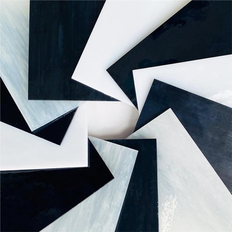 SOFT-12 Sheets White Black Sta - Art X Craft recension och pris