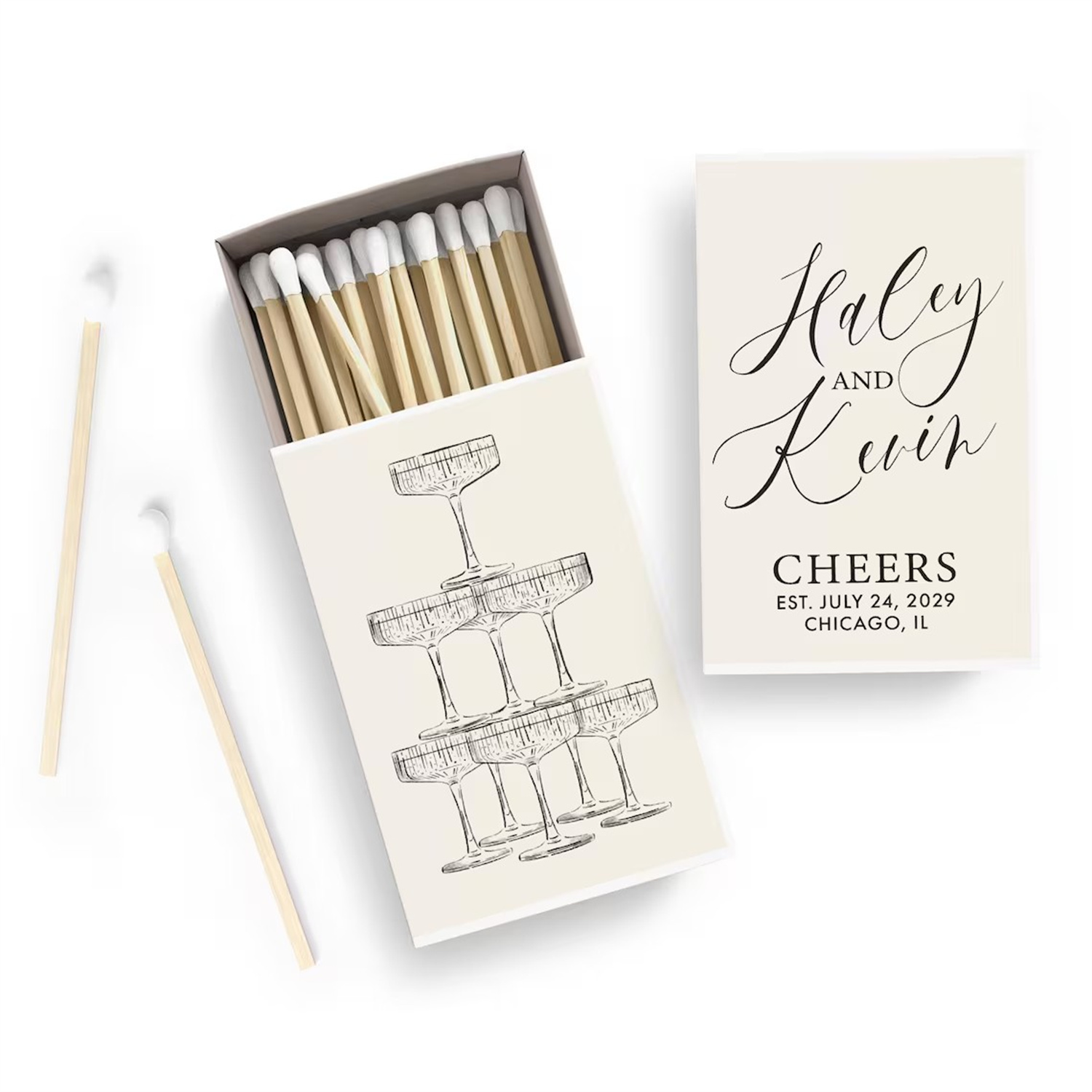 Custom Matchboxes, Personalize - Art Craft Movement recension och pris
