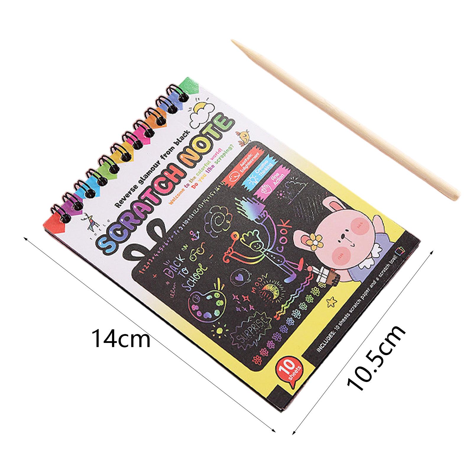 Creative Scratch Paper Noteboo - Art Craft Notebook recension och pris