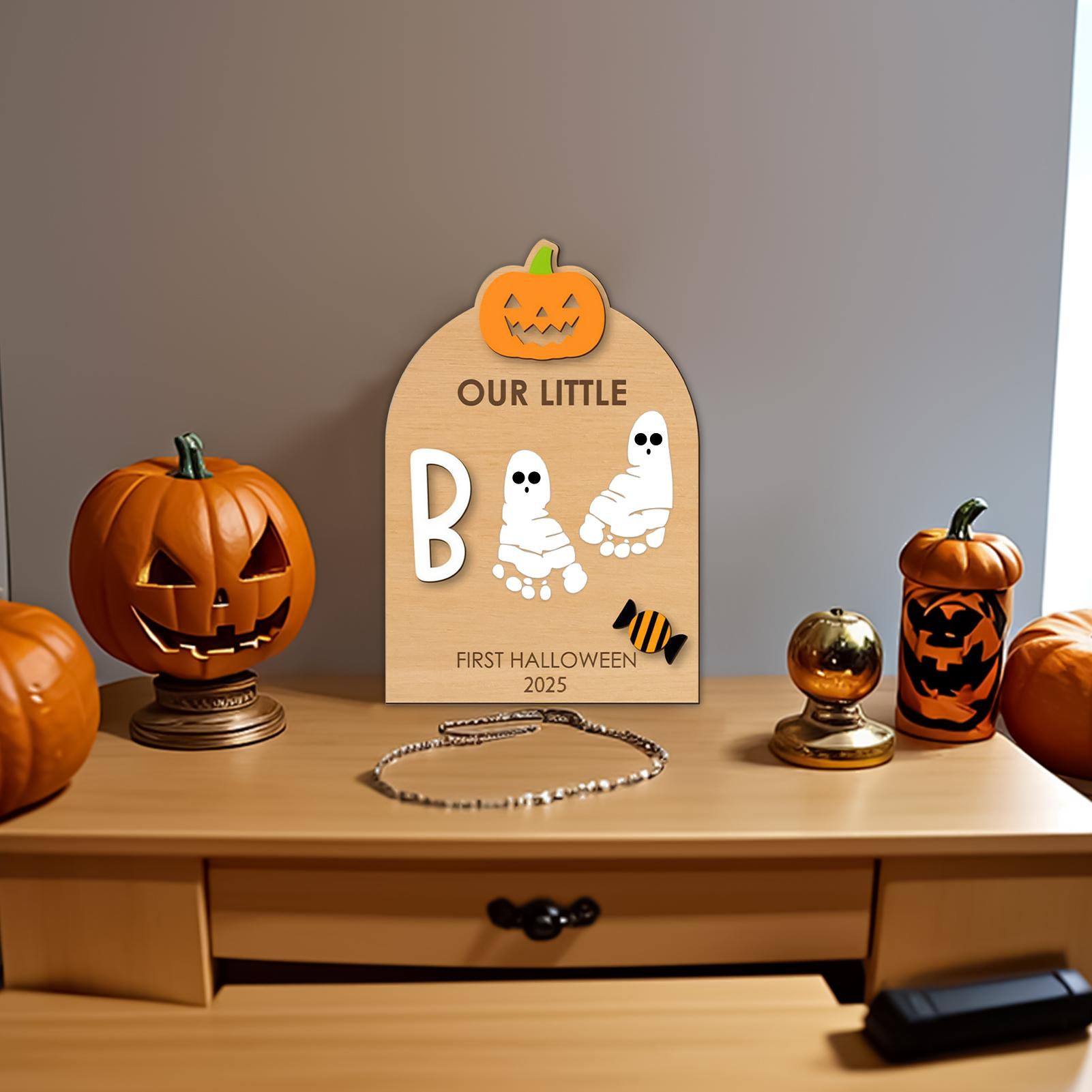 Foot Print Kit For Baby Hallow - Art Craft Halloween recension och pris