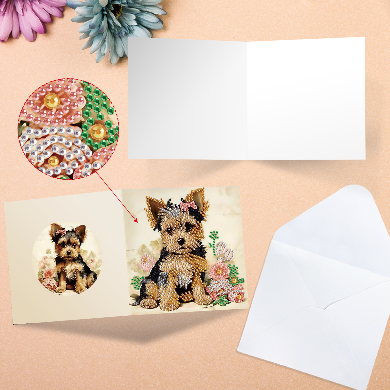 6Pcs Diamond Painting Greeting - Art & Craft Activities For Toddlers recension och pris