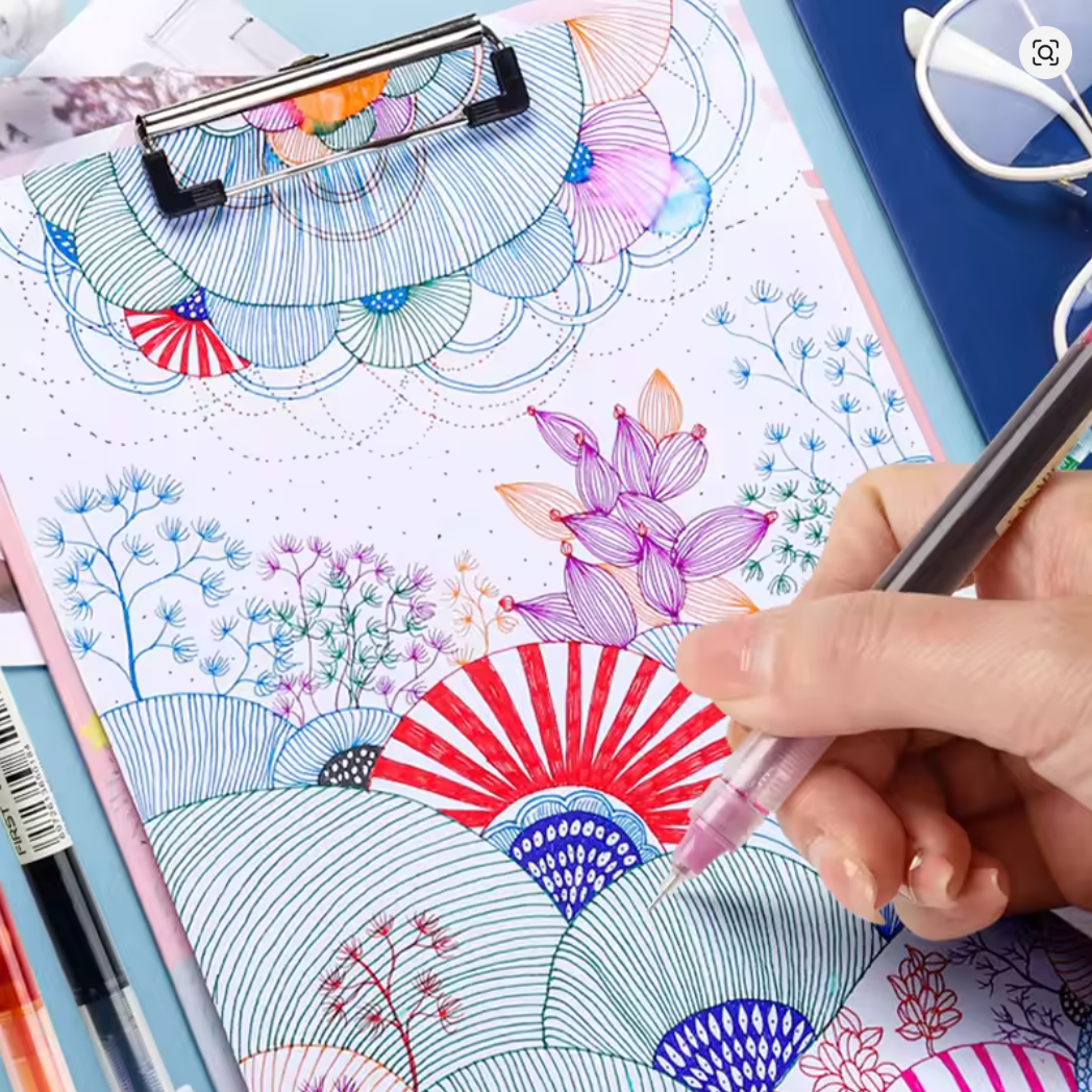 12+1 Colors Straight Liquid Ge - Art Craft Notebook recension och pris