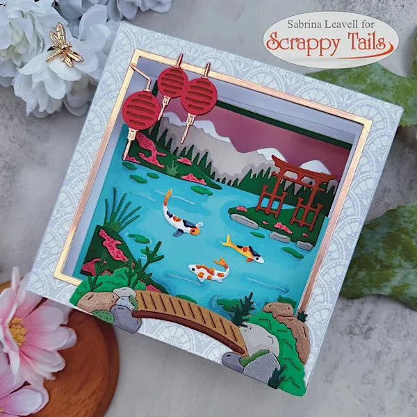 Ragonflies Bamboo Pond Koi Fis - Stencil Cutting Plotter recension och pris