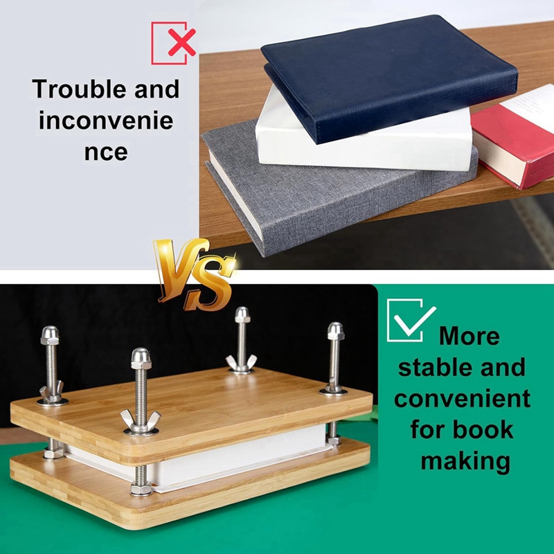 Book Bookbinding, Wooden Bambo - Bookbinding Supply Kit recension och pris