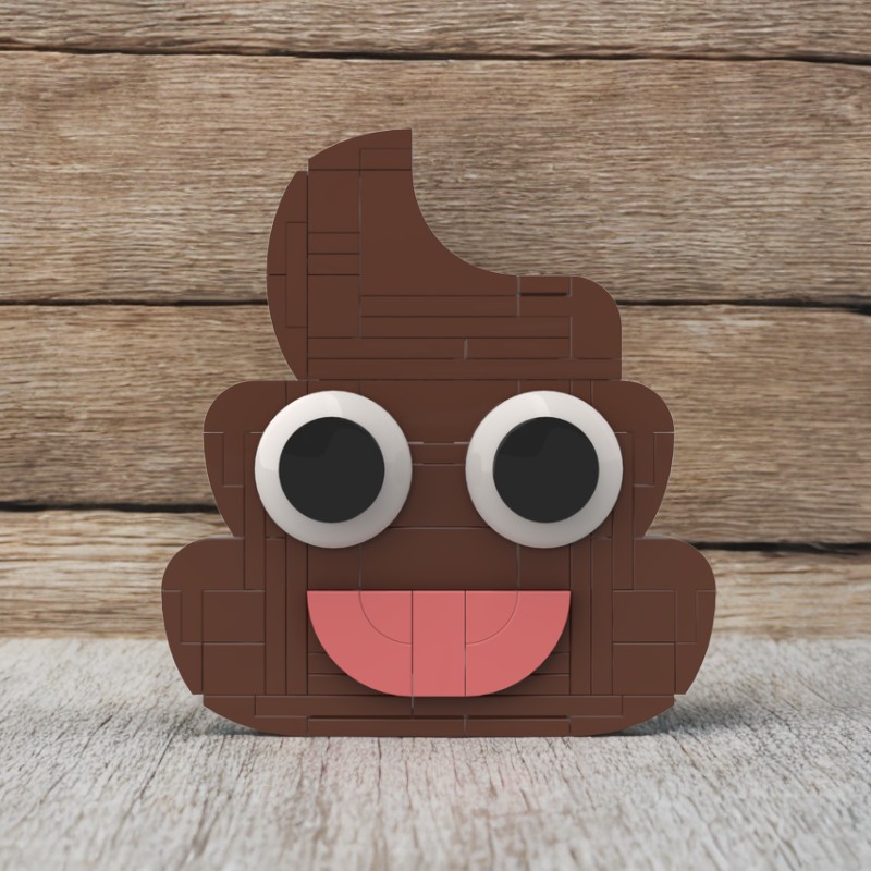88pcs MOC Poop Emoji System Mo - Art Craft Ideas For Christmas recension och pris