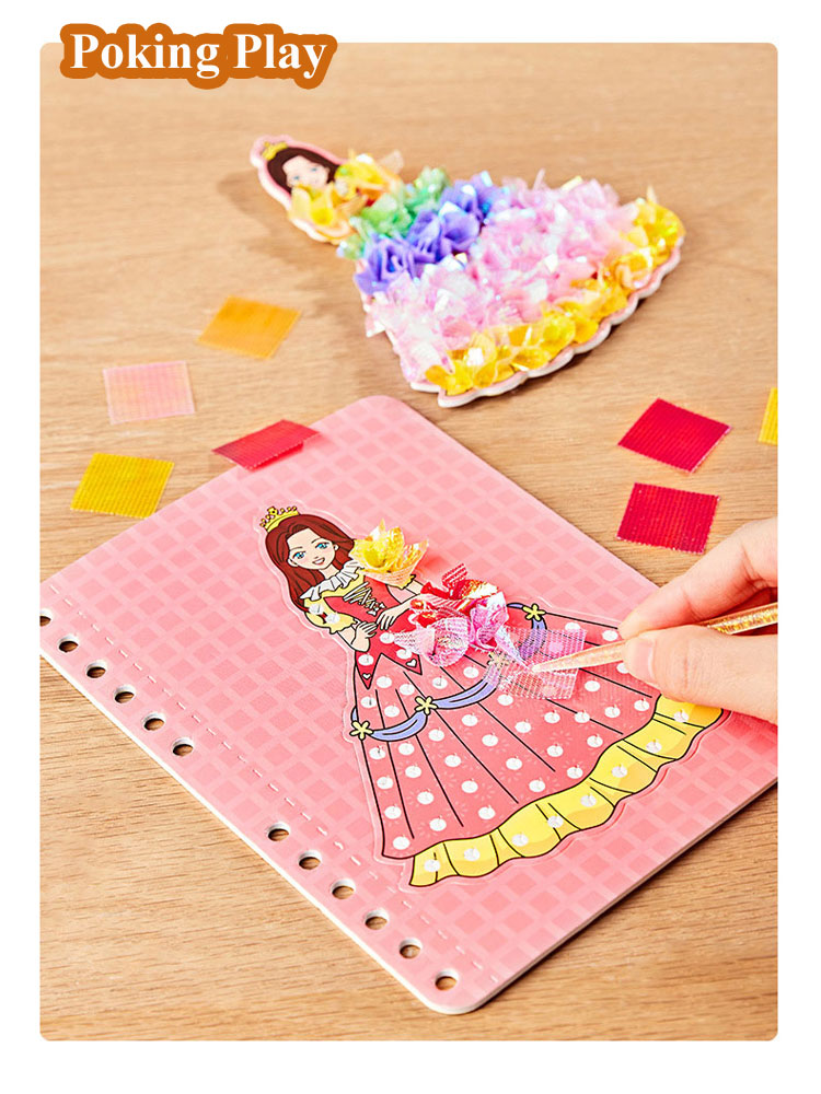 DIY Painting Sticker Craft Toy - Art Craft 6 Year Old recension och pris
