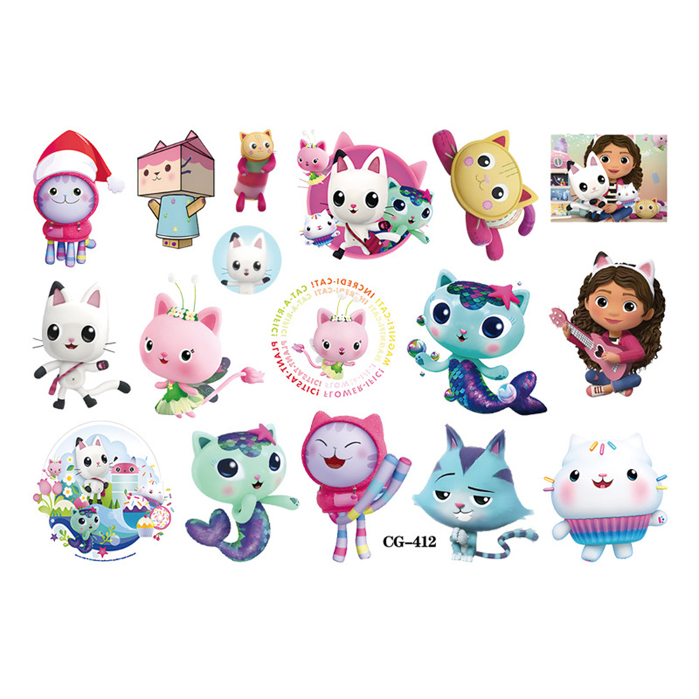 Gabby Dollhouse Child Tattoo S - Art Craft Movement recension och pris
