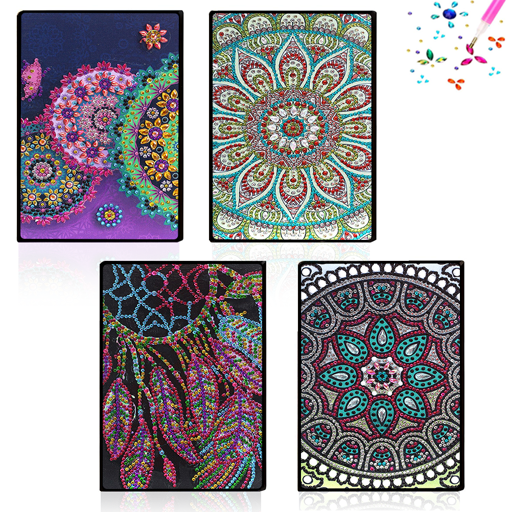 One mandala pattern, DIY irreg - Art Craft Notebook recension och pris