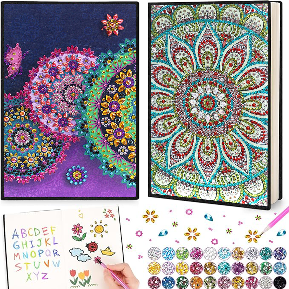 One mandala pattern, DIY irreg - Art Craft Notebook recension och pris