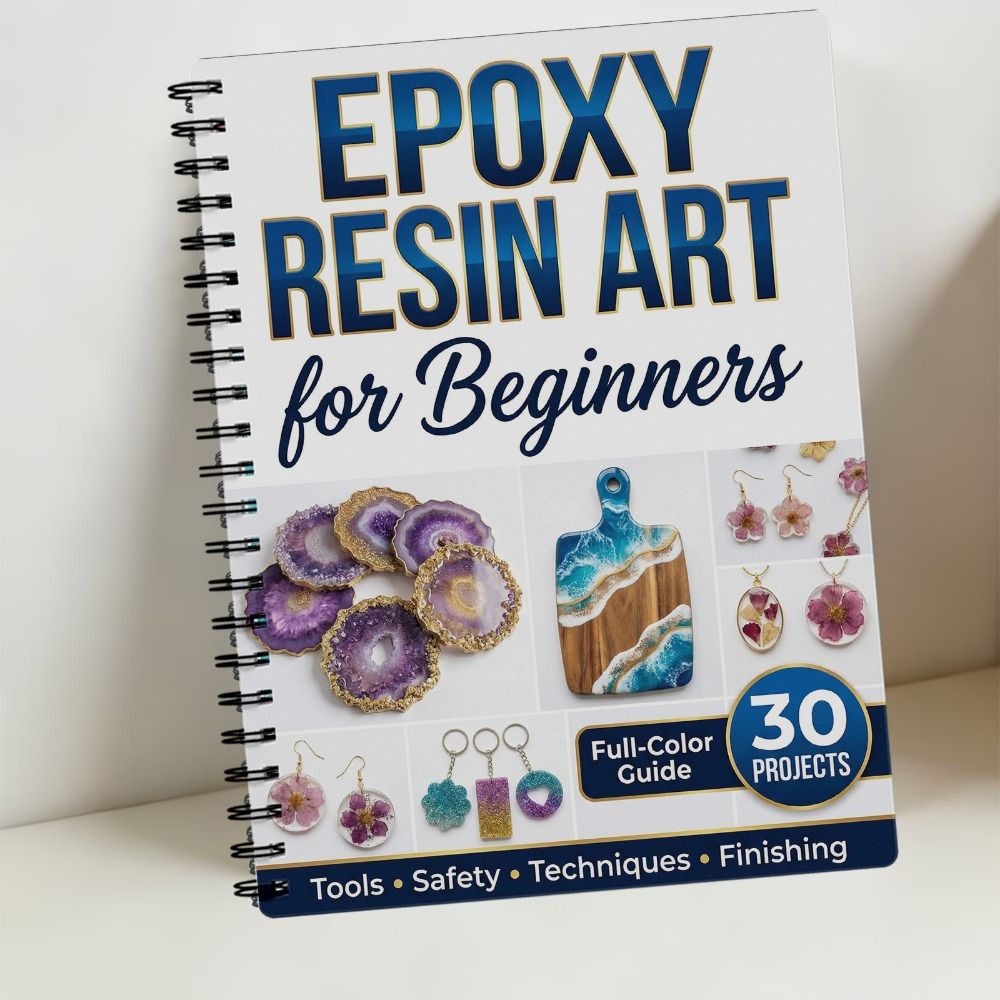 Step-by-Step Epoxy Resin Art H - Art Craft Notebook recension och pris