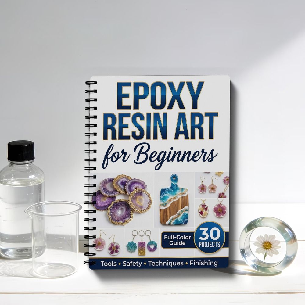 Step-by-Step Epoxy Resin Art H - Art Craft Notebook recension och pris