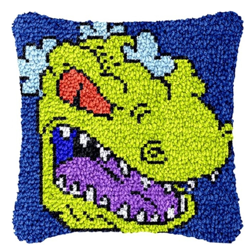 Dinosaur Latch Hook Pillow Kit - Dinosaur And Craft recension och pris