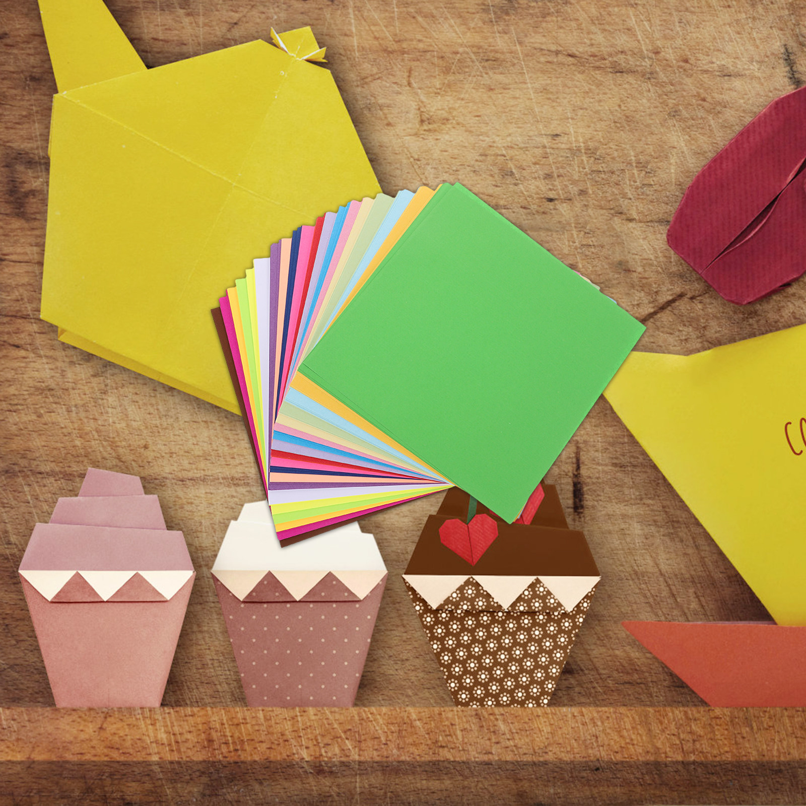 600Sheets Square Origami Paper - Art X Craft recension och pris
