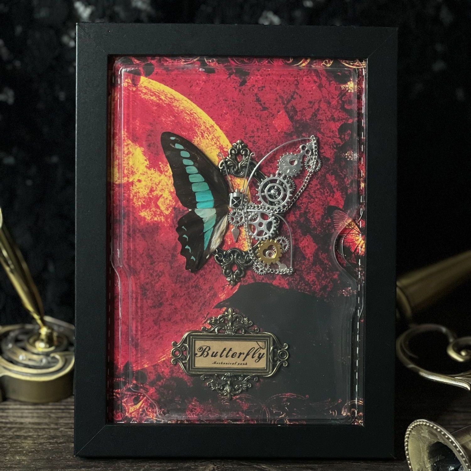 Steampunk Butterfly Frame DIY  - Art Craft And Cloth recension och pris