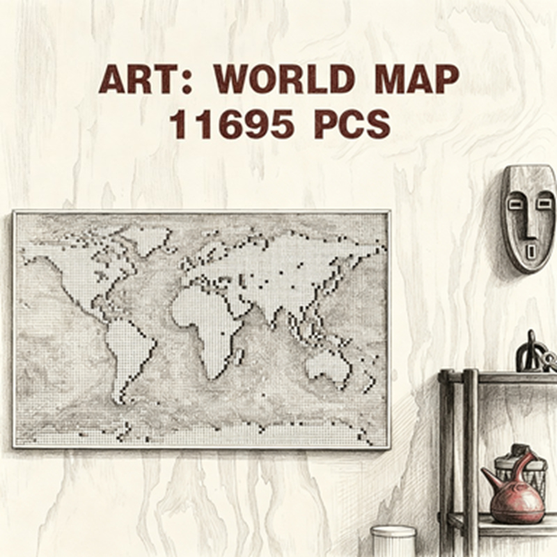 11695 PCS Understanding World  - Art Craft Movement recension och pris