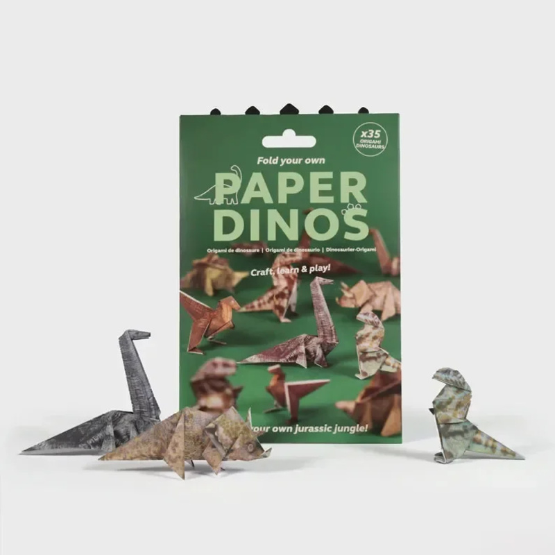 50 Sheets Creative DIY Origami - Dinosaur And Craft recension och pris