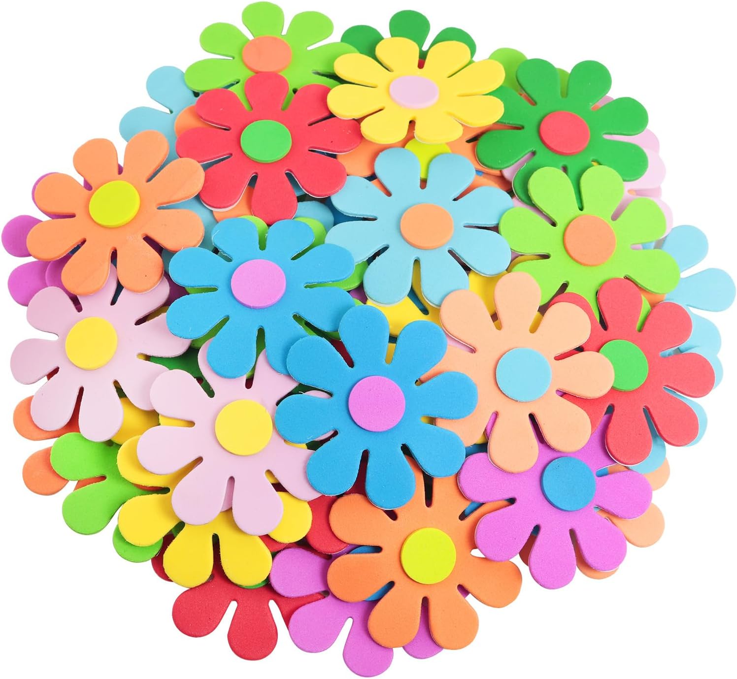3D flower foam stickers Spring - Art Craft Kids recension och pris