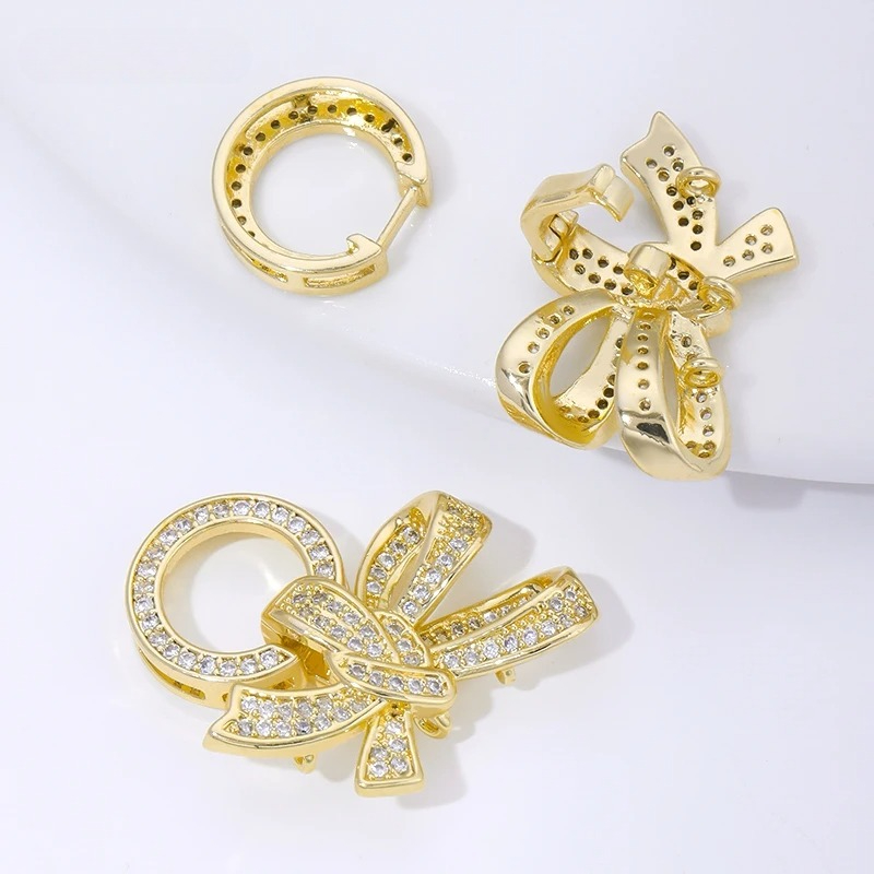 18K Gold Plated Pearl Clasps C - Art Craft Ideas recension och pris
