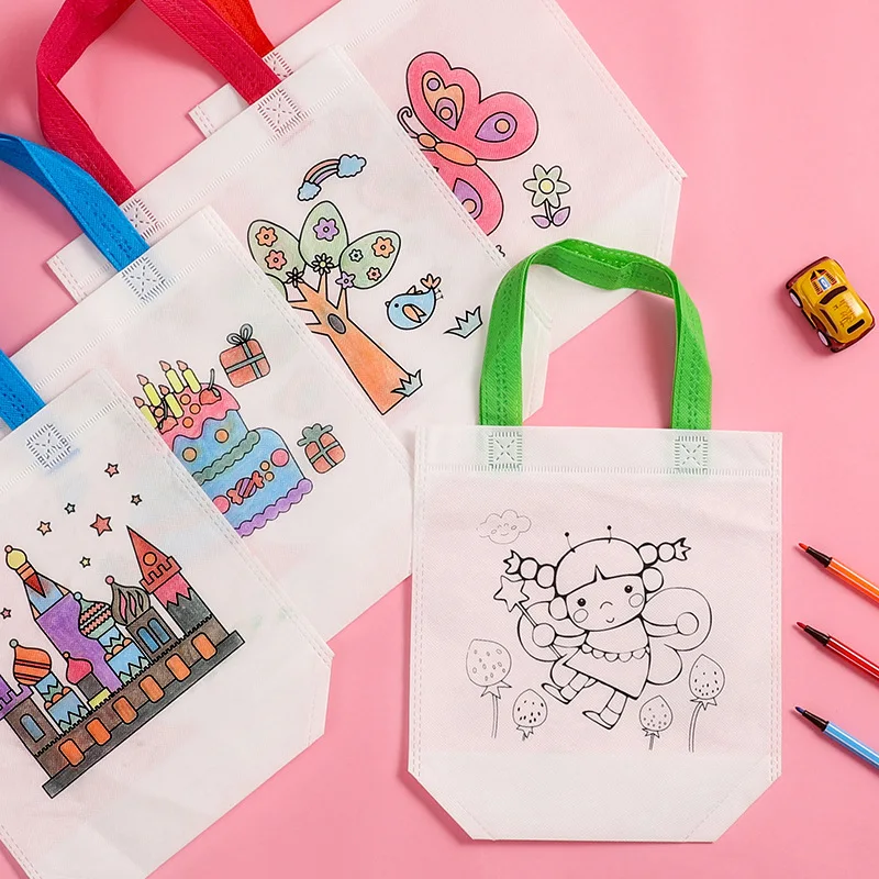 1-10pcs Sets DIY Graffiti Bag  - Art Craft Notebook recension och pris