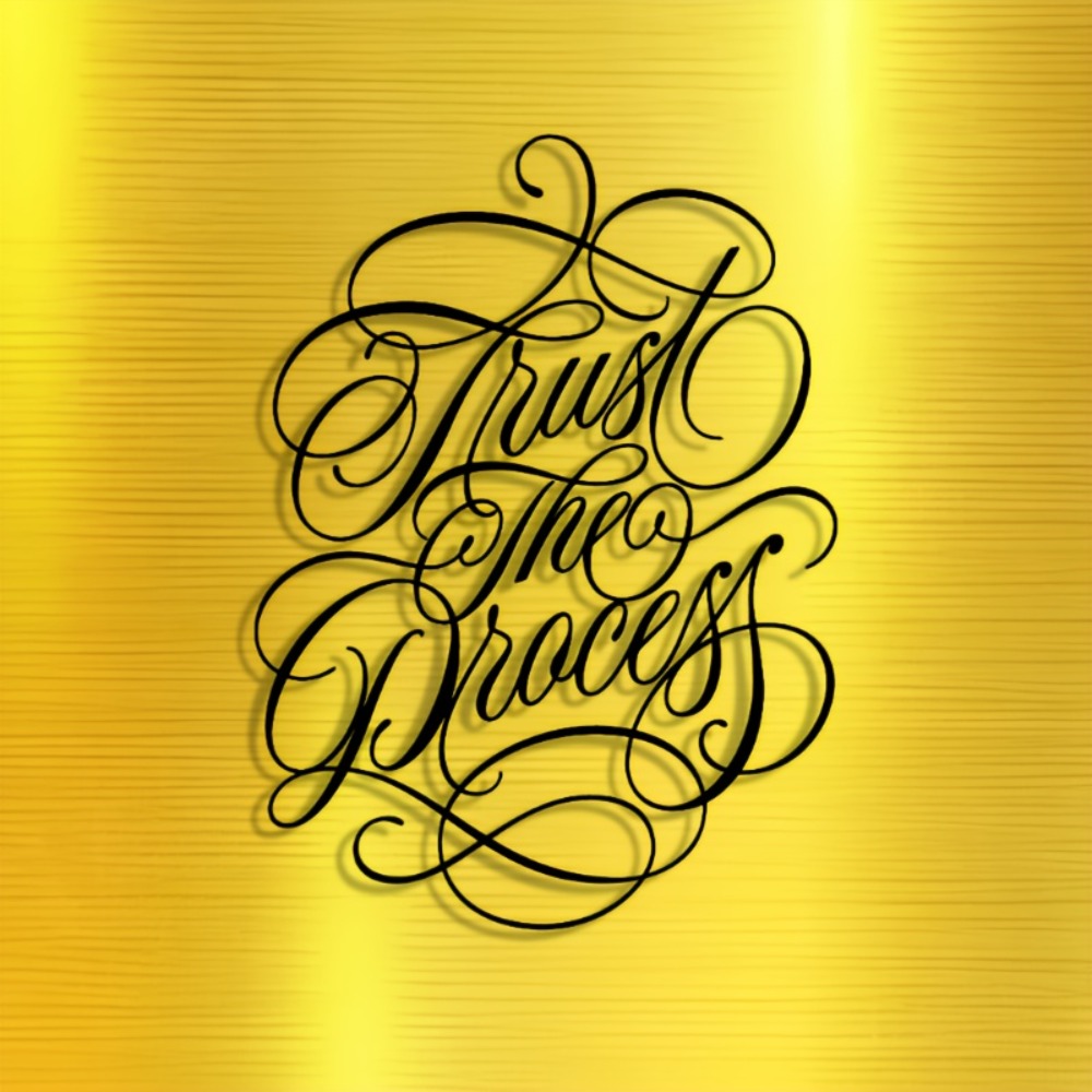 1pc Calligraphy Motto Phrase M - Art Craft Bar recension och pris