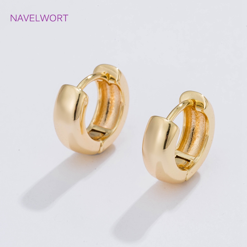 6 Sizes Gold Plated Circle Hoo - Art Craft Ideas recension och pris
