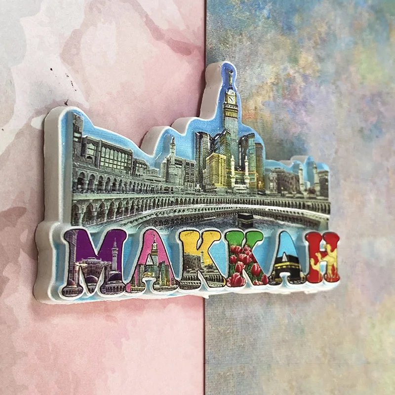 Mecca 3D refrigerator magnet T - Art Craft Magnet recension och pris