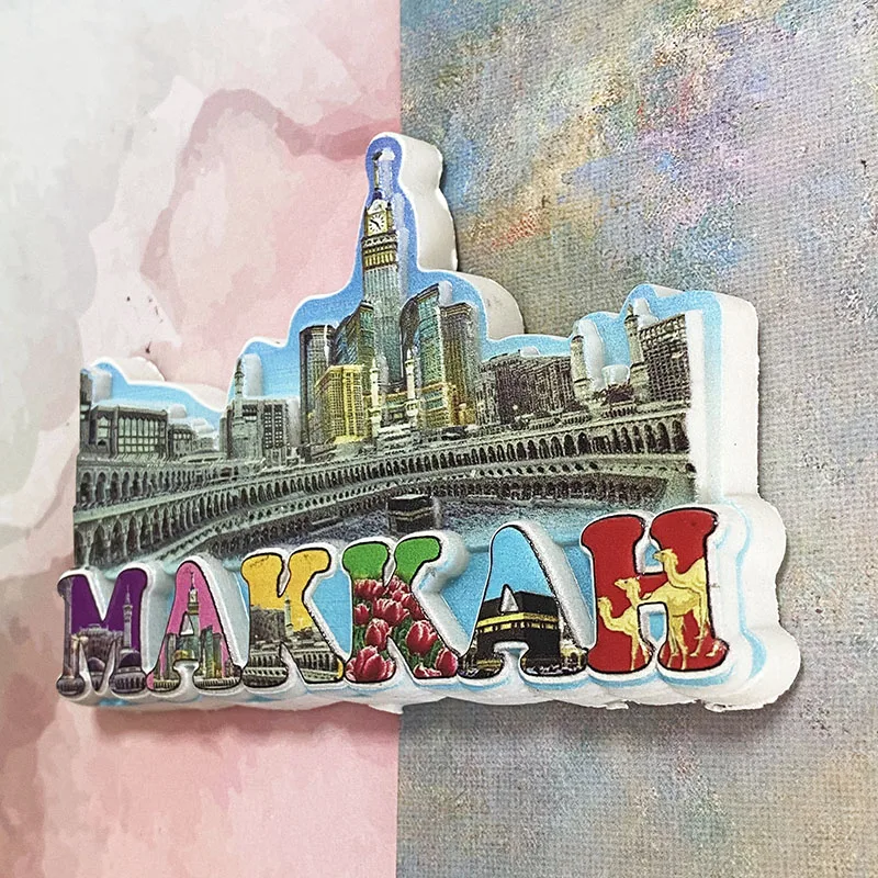 Mecca 3D refrigerator magnet T - Art Craft Magnet recension och pris