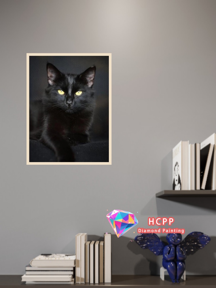 unframe Black Cat Animal Diamo - Art Craft Cat recension och pris