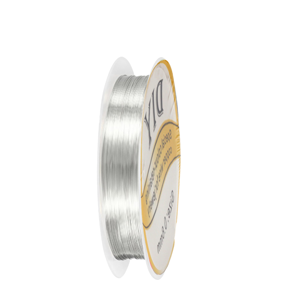 1Roll Silver Copper Wire 0.3/0 - Art Craft Wire recension och pris