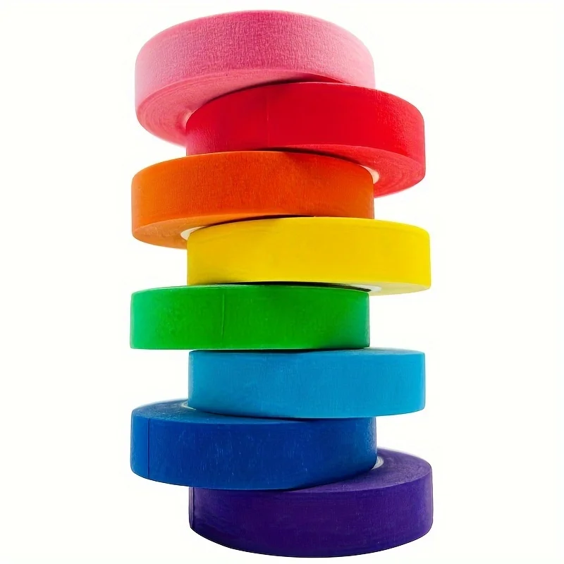 6 Rolls of Colored Masking Tap - Art X Craft recension och pris