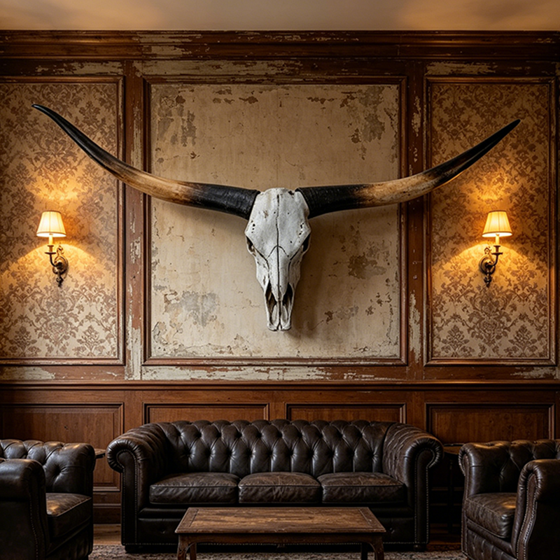 Large Resin Bull Head Statues  - Art Craft Bar recension och pris