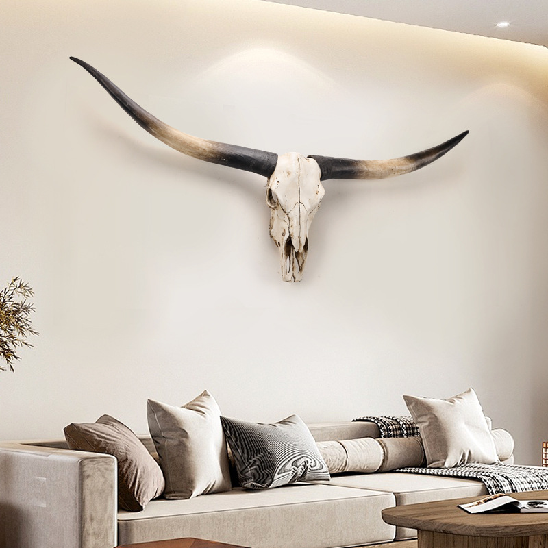 Large Resin Bull Head Statues  - Art Craft Bar recension och pris