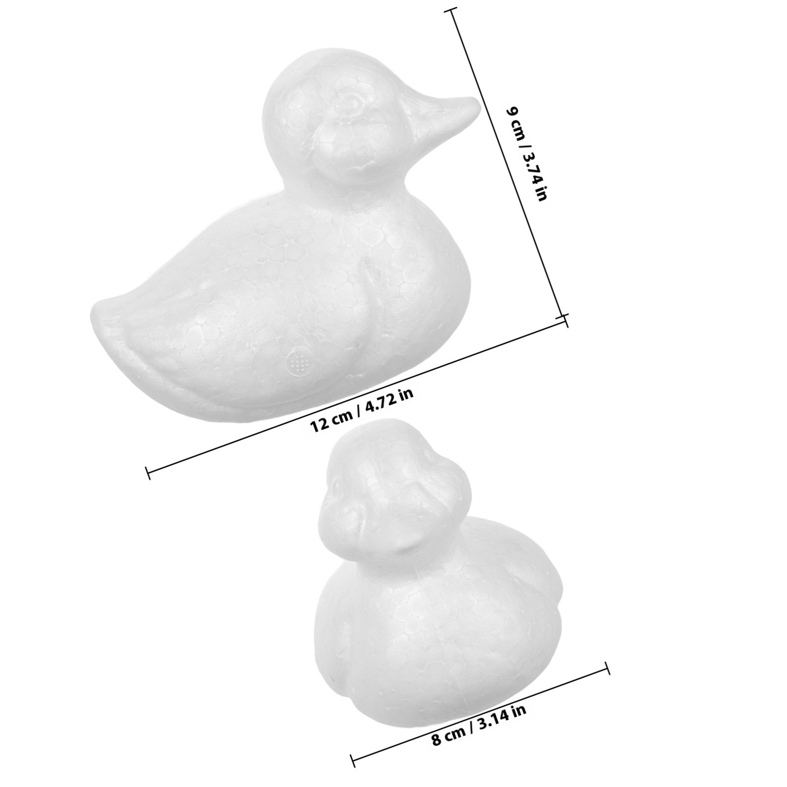 5pcs Foam Duck Shapes White Po - Art Craft Kids recension och pris