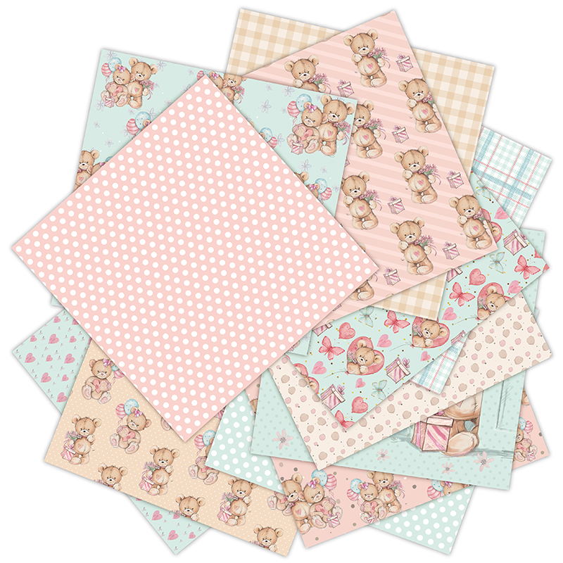 12 Sheets little bear Scrapboo - Art Craft Halloween recension och pris