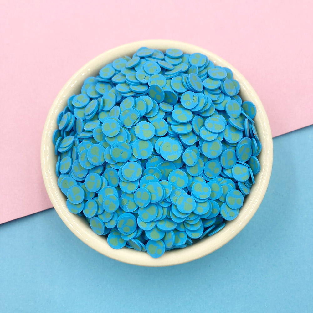 100g Blue Earth Shape Slices P - Art Craft Halloween recension och pris