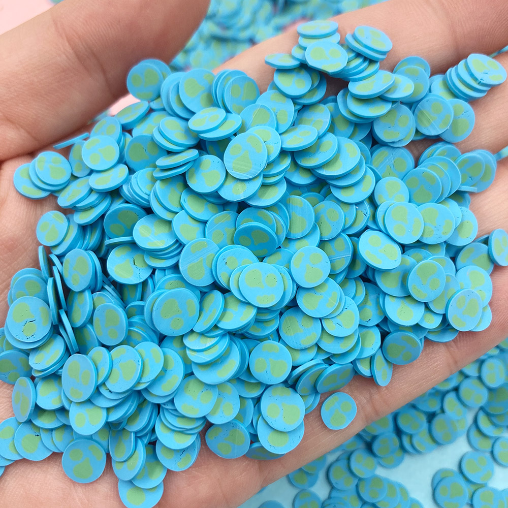 100g Blue Earth Shape Slices P - Art Craft Halloween recension och pris