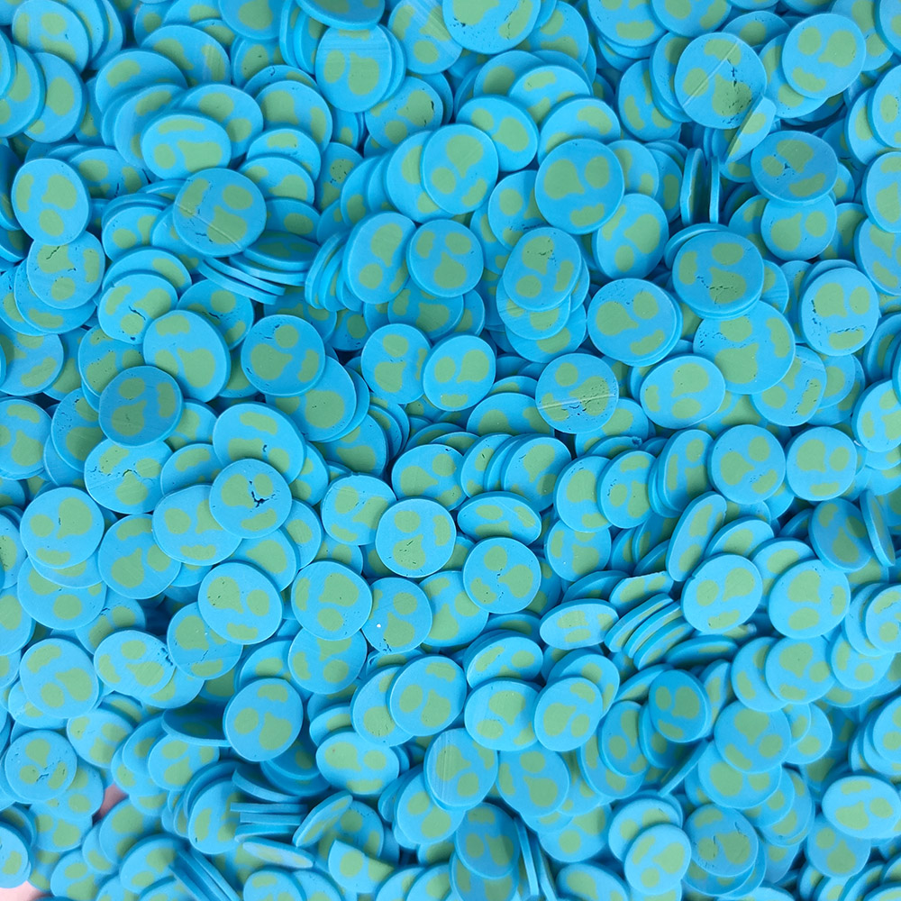 100g Blue Earth Shape Slices P - Art Craft Halloween recension och pris