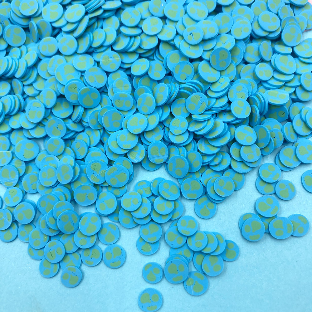 100g Blue Earth Shape Slices P - Art Craft Halloween recension och pris