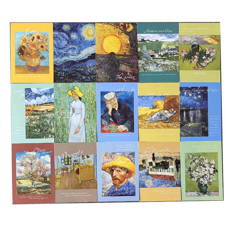 15 Sheets/Lot New Ins Style Ar - Art Craft Movement recension och pris