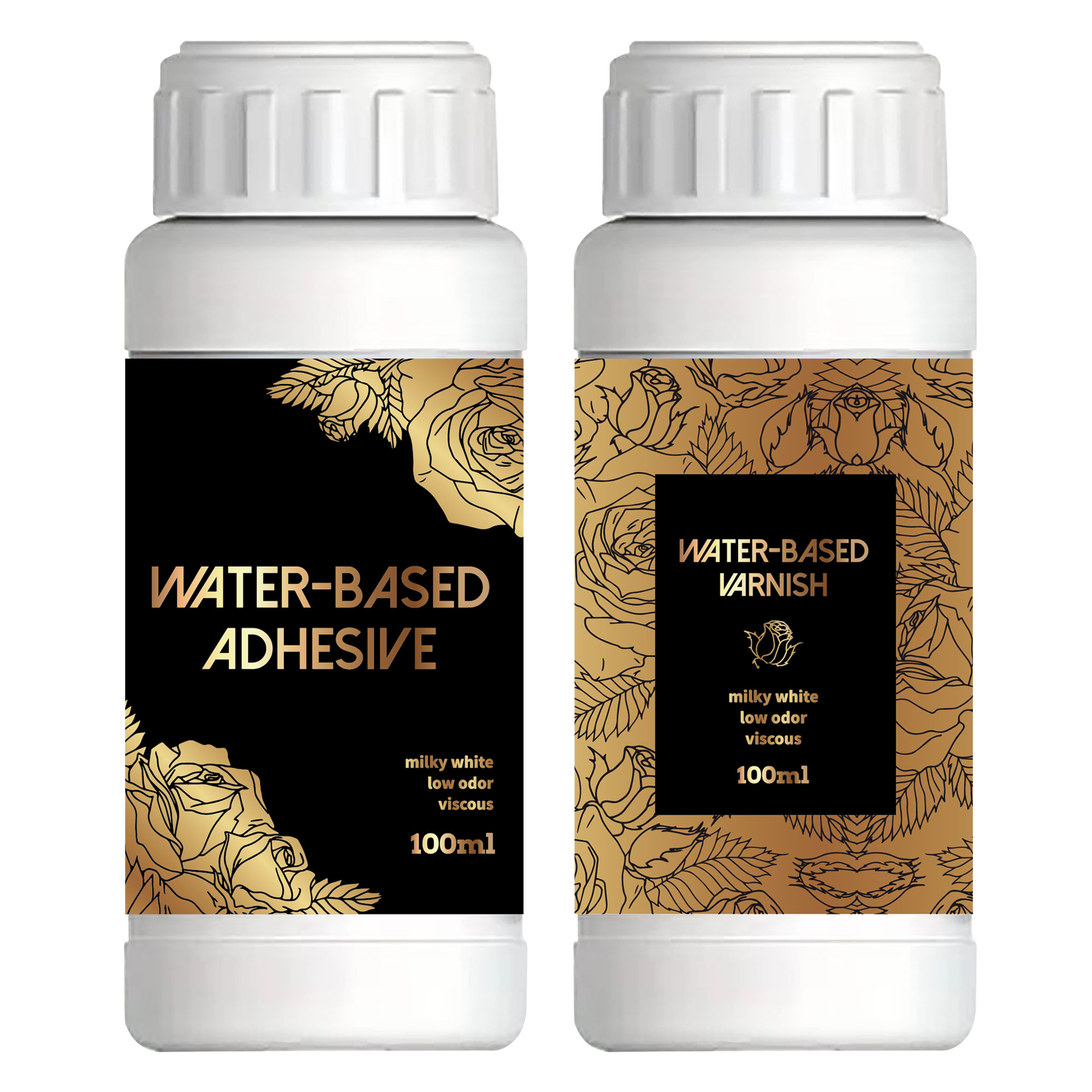 100ML/200ML Golden Foil Adhesi - Craft Art Set recension och pris