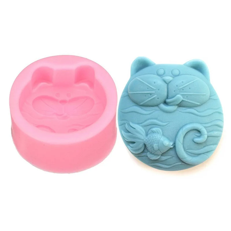1PC Non-Stick Silicone Mold 3D - Art Craft Cat recension och pris
