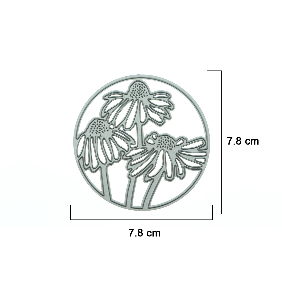 Cutting Dies Flower Daisy Patt - Stencil Cutting Plotter recension och pris