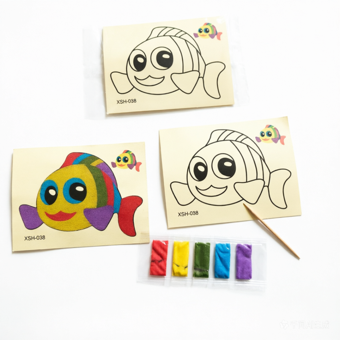 DIY Sand Art Kit Set - Multipl - Art Craft Halloween recension och pris