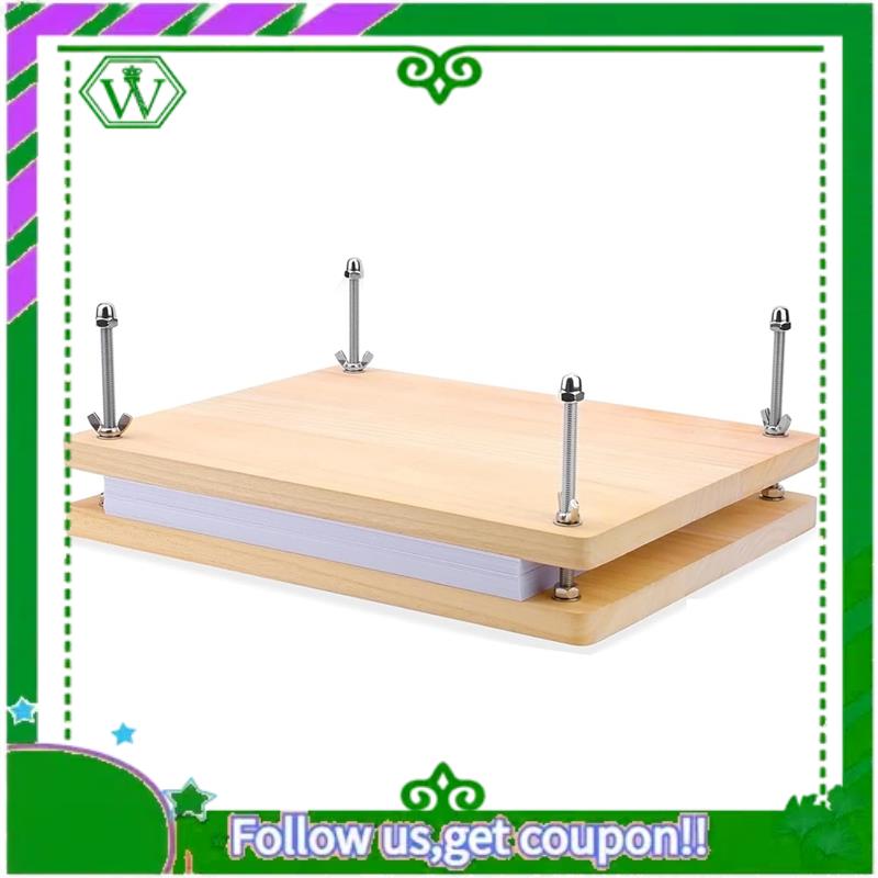 Reliable-Kits Wooden Book Pres - Bookbinding Supply Kit recension och pris