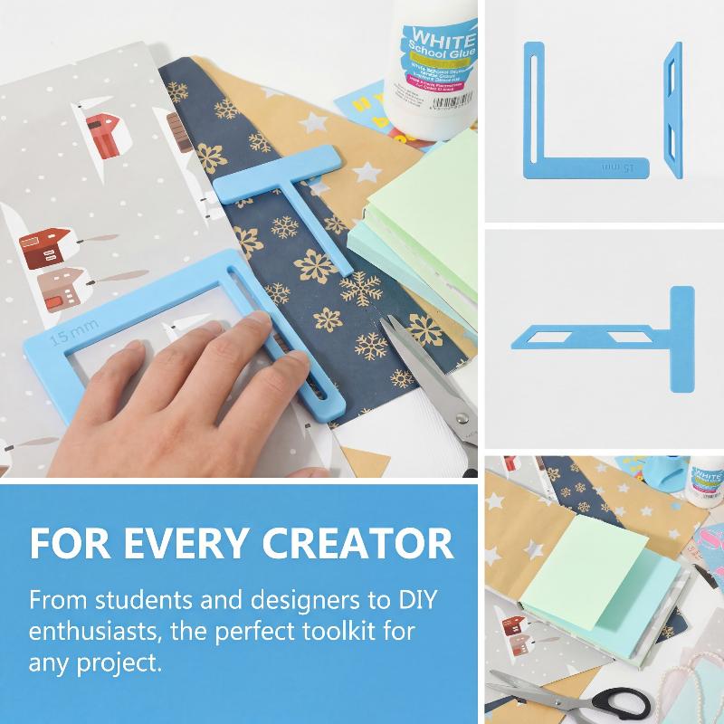6Pcs Bookbinding Stencil Scrap - Bookbinding Supply Kit recension och pris