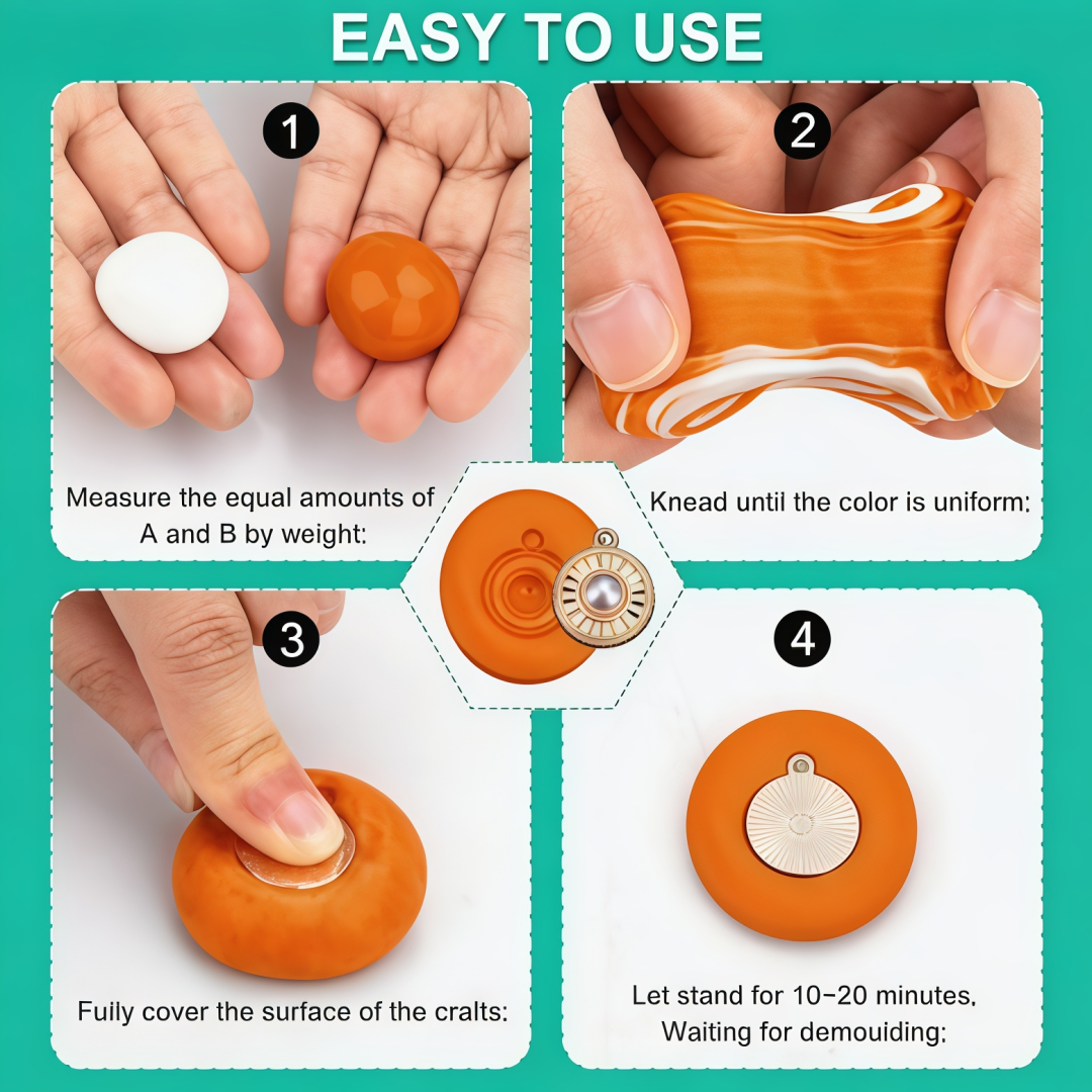 Silicone Putty DIY Crafting Se - Craft Art Set recension och pris