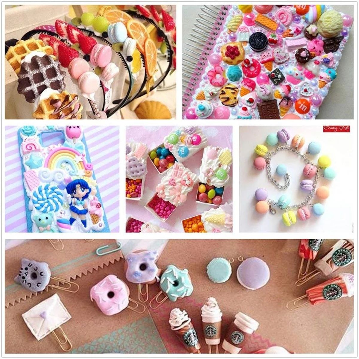 30pcs Random Candy Slime Charm - Art Craft Items recension och pris