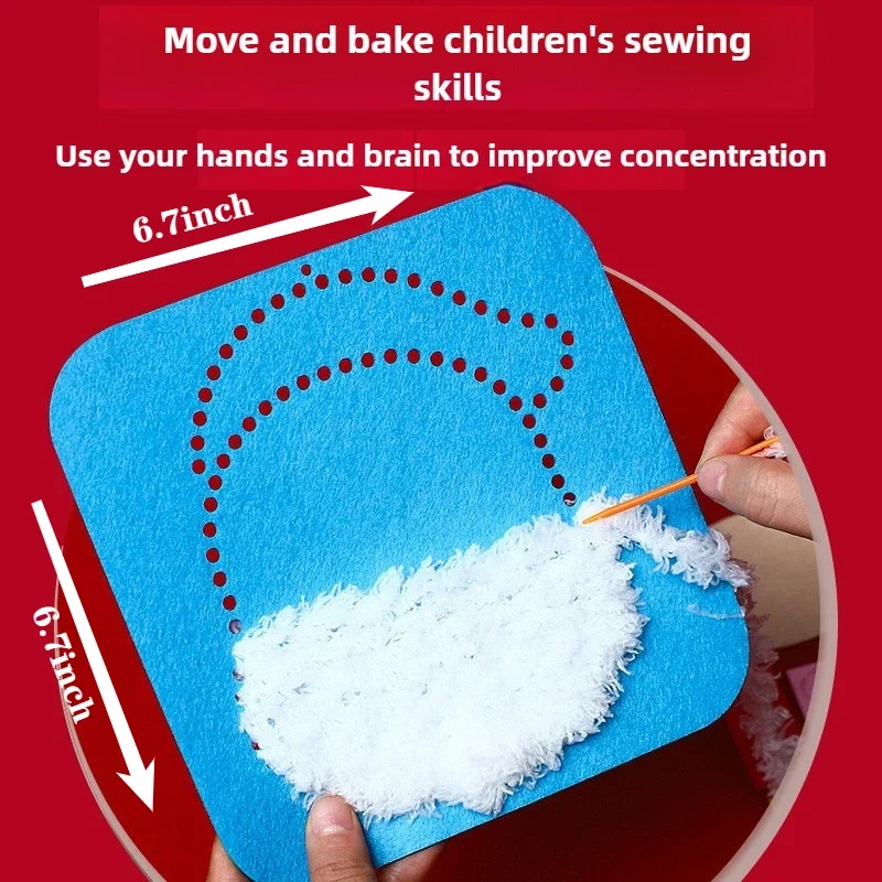 Preschool DIY Felt Art Set Edu - Art Craft Ideas For Christmas recension och pris