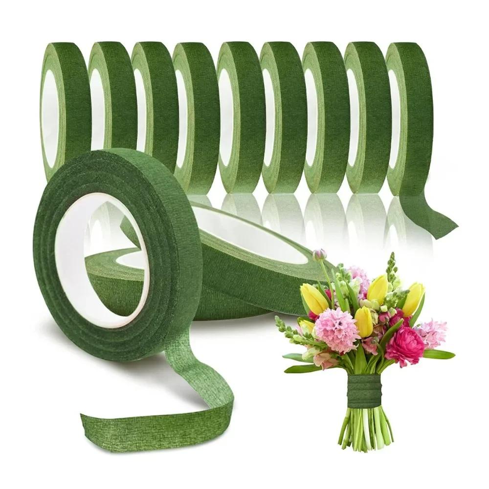 Green Beautiful Floral Tapes 1 - Art Craft Items recension och pris