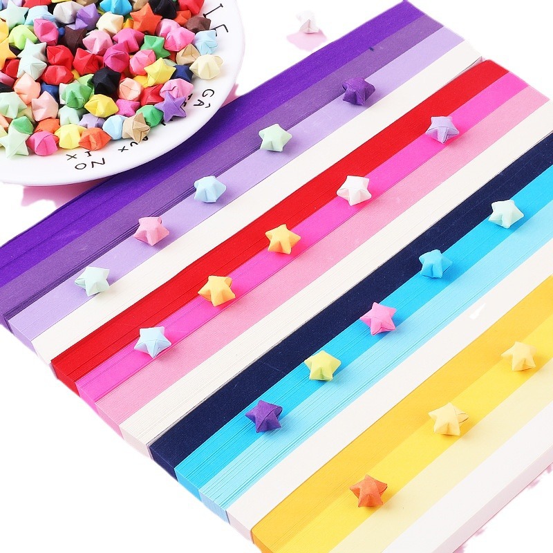 540 Sheets Star Origami Paper  - Art Craft Halloween recension och pris